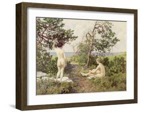 The Bathers-Paul Fischer-Framed Giclee Print