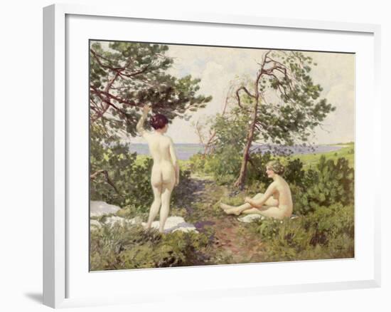 The Bathers-Paul Fischer-Framed Giclee Print
