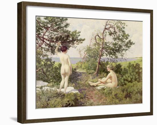 The Bathers-Paul Fischer-Framed Giclee Print