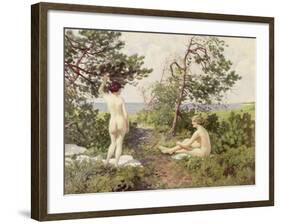 The Bathers-Paul Fischer-Framed Giclee Print