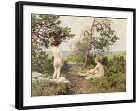 The Bathers-Paul Fischer-Framed Giclee Print