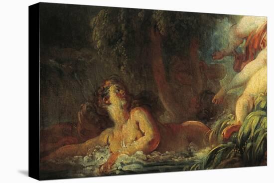 The Bathers-Jean-Honoré Fragonard-Stretched Canvas