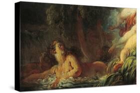 The Bathers-Jean-Honoré Fragonard-Stretched Canvas