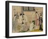 The Bathhouse Women, 1790S-Torii Kiyonaga-Framed Giclee Print