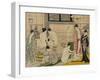 The Bathhouse Women, 1790S-Torii Kiyonaga-Framed Giclee Print