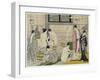 The Bathhouse Women, 1790S-Torii Kiyonaga-Framed Giclee Print