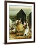 The Bathing Hut-Charles James Lewis-Framed Giclee Print