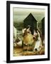 The Bathing Hut-Charles James Lewis-Framed Giclee Print