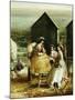 The Bathing Hut-Charles James Lewis-Mounted Giclee Print