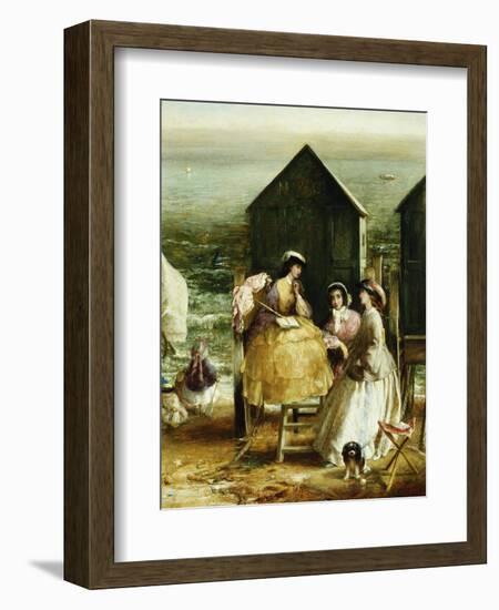 The Bathing Hut-Charles James Lewis-Framed Giclee Print