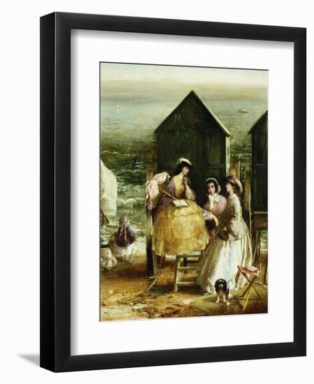 The Bathing Hut-Charles James Lewis-Framed Giclee Print