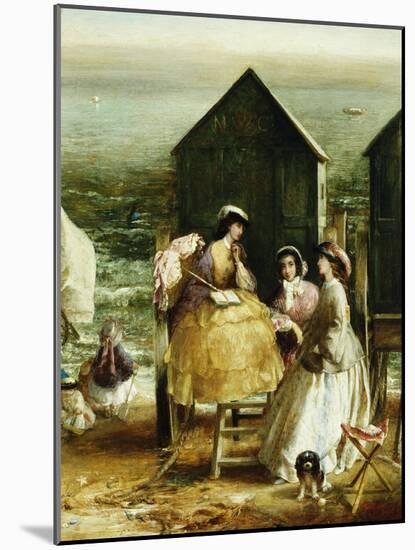 The Bathing Hut-Charles James Lewis-Mounted Giclee Print