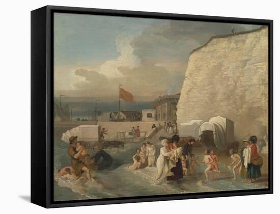 The Bathing Place at Ramsgate, Ca 1788-Benjamin West-Framed Stretched Canvas