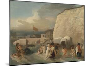 The Bathing Place at Ramsgate, Ca 1788-Benjamin West-Mounted Giclee Print
