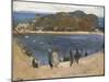 The Bathing Pool, North Berwick, 1919-Sir John Lavery-Mounted Giclee Print