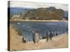 The Bathing Pool, North Berwick, 1919-Sir John Lavery-Stretched Canvas