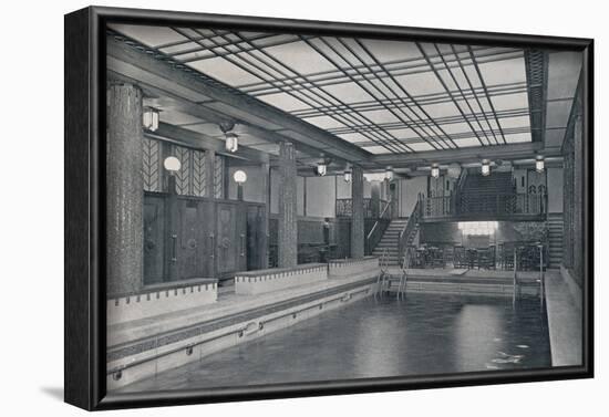 'The Bathing Pool on board S.S. Empress of Britain', 1931-Stewart Bale Limited-Framed Photographic Print