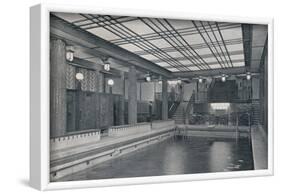 'The Bathing Pool on board S.S. Empress of Britain', 1931-Stewart Bale Limited-Framed Photographic Print