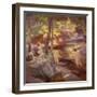 The Bathing Pool-Charles Hodge Mackie-Framed Giclee Print