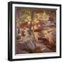 The Bathing Pool-Charles Hodge Mackie-Framed Giclee Print