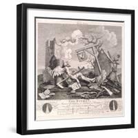 The Bathos, 1764-William Hogarth-Framed Giclee Print