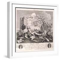 The Bathos, 1764-William Hogarth-Framed Giclee Print