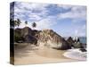The Baths, Large Granite Boulders, Virgin Gorda, British Virgin Islands, West Indies, Caribbean-Donald Nausbaum-Stretched Canvas