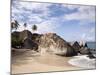 The Baths, Large Granite Boulders, Virgin Gorda, British Virgin Islands, West Indies, Caribbean-Donald Nausbaum-Mounted Photographic Print