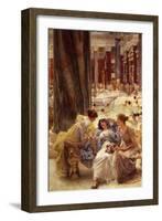 The Baths of Caracalla-Sir Lawrence Alma-Tadema-Framed Giclee Print