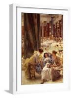 The Baths of Caracalla-Sir Lawrence Alma-Tadema-Framed Giclee Print