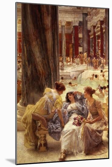 The Baths of Caracalla-Sir Lawrence Alma-Tadema-Mounted Giclee Print