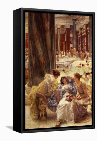 The Baths of Caracalla-Sir Lawrence Alma-Tadema-Framed Stretched Canvas
