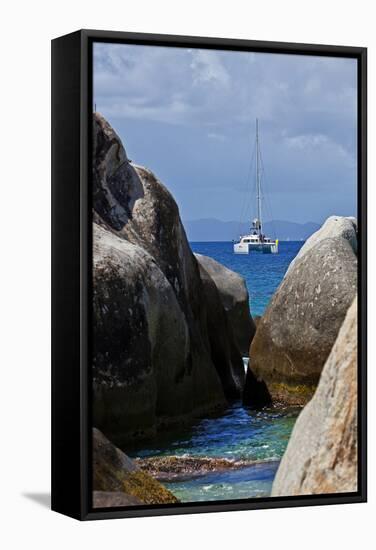 The Baths on Virgin Gorda, British Virgin Islands-Joe Restuccia III-Framed Stretched Canvas