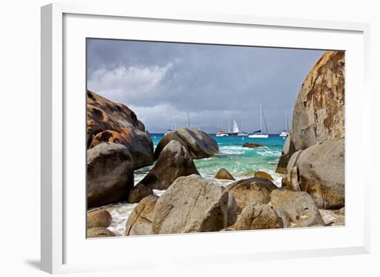 The Baths on Virgin Gorda, British Virgin Islands-Joe Restuccia III-Framed Photographic Print