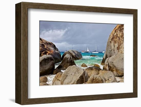 The Baths on Virgin Gorda, British Virgin Islands-Joe Restuccia III-Framed Photographic Print