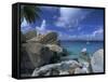 The Baths, Virgin Gorda, British Virgin Islands, Caribbean, Central America-Gavin Hellier-Framed Stretched Canvas