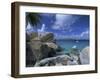 The Baths, Virgin Gorda, British Virgin Islands, Caribbean, Central America-Gavin Hellier-Framed Photographic Print