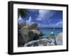 The Baths, Virgin Gorda, British Virgin Islands, Caribbean, Central America-Gavin Hellier-Framed Photographic Print