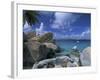 The Baths, Virgin Gorda, British Virgin Islands, Caribbean, Central America-Gavin Hellier-Framed Photographic Print