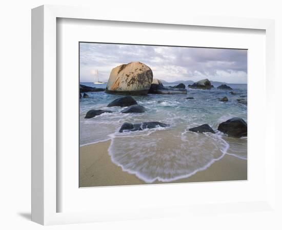 The Baths, Virgin Gorda, Bvi-John James Wood-Framed Photographic Print