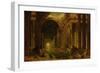 The Baths-Hubert Robert-Framed Giclee Print