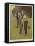 The Batsman of the Future-James Hayllar-Framed Stretched Canvas