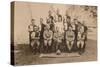 The Battalion Football Team of the First Battalion, the Queen's Own Royal West Kent Regiment-null-Stretched Canvas