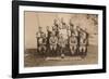 The Battalion Football Team of the First Battalion, the Queen's Own Royal West Kent Regiment-null-Framed Photographic Print