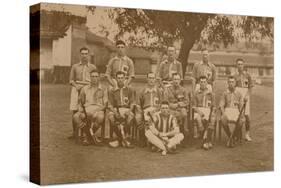 The Battalion Hockey Team of the First Battalion, the Queen's Own Royal West Kent Regiment-null-Stretched Canvas