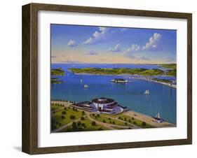 The Battery, NY-Eduardo Camoes-Framed Giclee Print