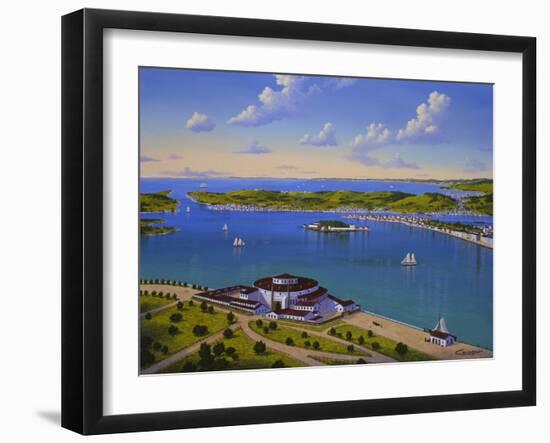 The Battery, NY-Eduardo Camoes-Framed Giclee Print