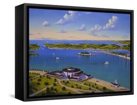 The Battery, NY-Eduardo Camoes-Framed Stretched Canvas