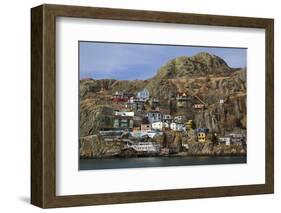 The Battery, St. John's, Newfoundland, Canada-Patrick J. Wall-Framed Photographic Print