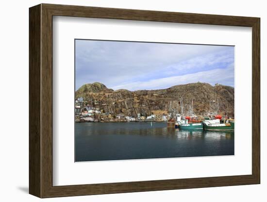 The Battery, St. John's, Newfoundland, Canada-Patrick J. Wall-Framed Photographic Print